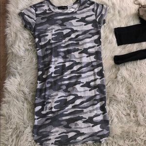 Grey Camo dress